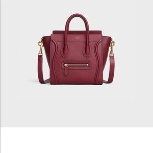 NANO LUGGAGE BAG IN DRUMMED CALFSKIN